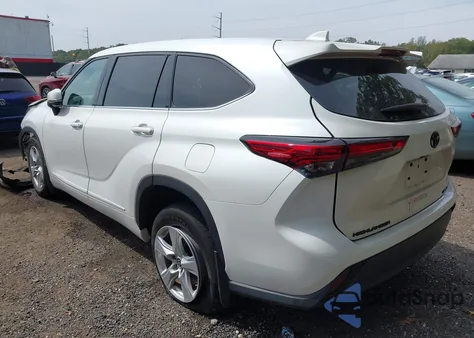 2021 Toyota Highlander Le из США, поврежденный, VIN 5TDBZRBH8MS141715